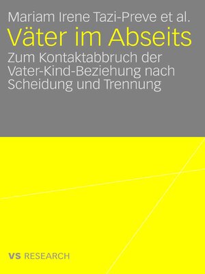 cover image of Väter im Abseits